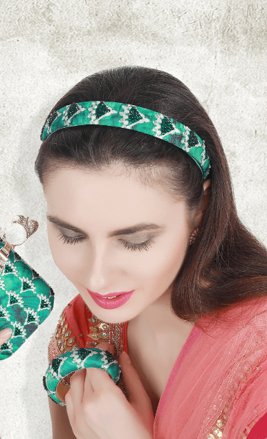 green hairband online india