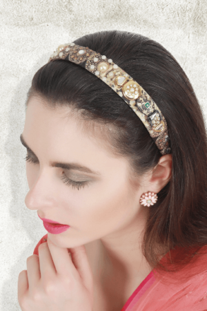 embroidered hairband online