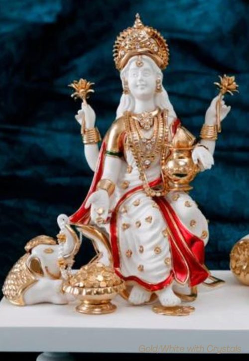 Laxmi ganesh idol gold 3